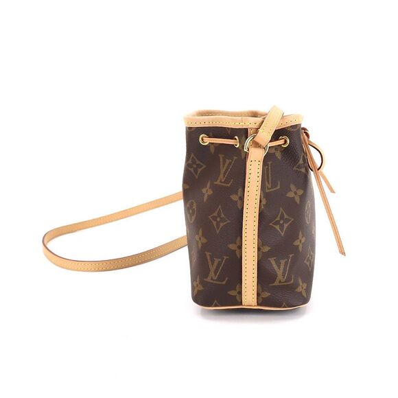 Louis Vuitton Monogram Nano Noe Shoulder Bag Brown - Picture 2 of 8
